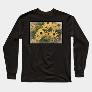 Yellow  Flowers Long Sleeve T-Shirt